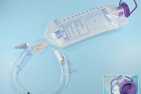 Iv Fluids 1200ML Enteral Delivery Gravity Feeding Bag Set